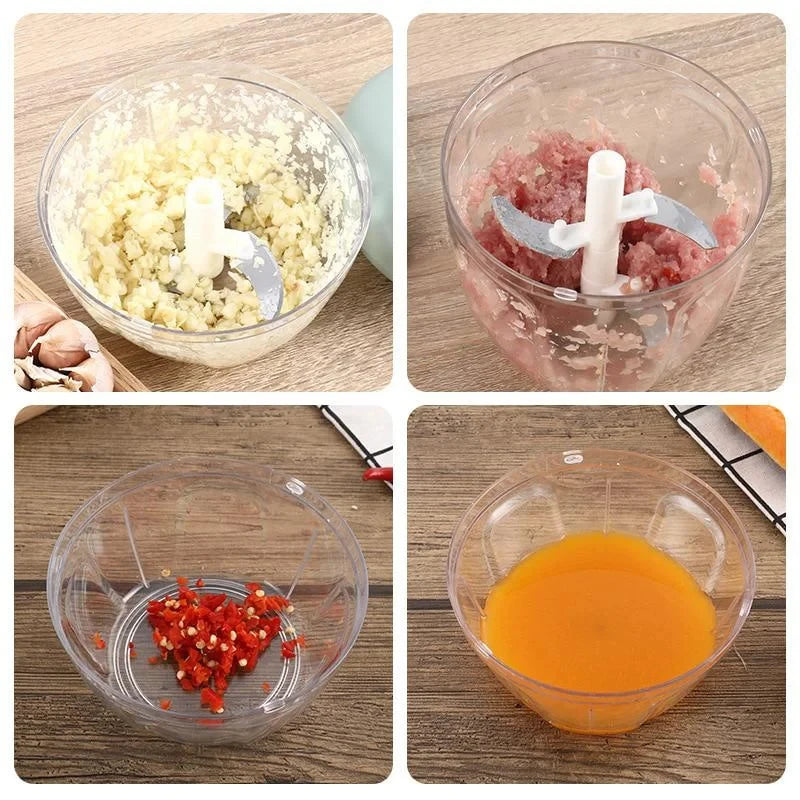 Hand-Pull Food Chopper